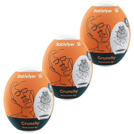 SATISFYER 3 HUEVOS MASTURBADORES