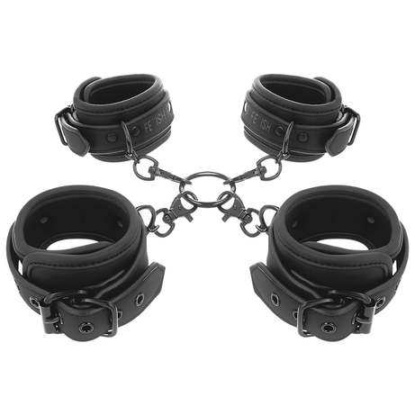 SET ESPOSAS MANOS Y TOBILLOS CUERO VEGANO